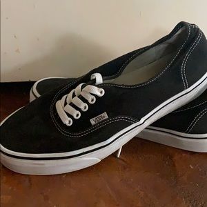 Men's black Vans